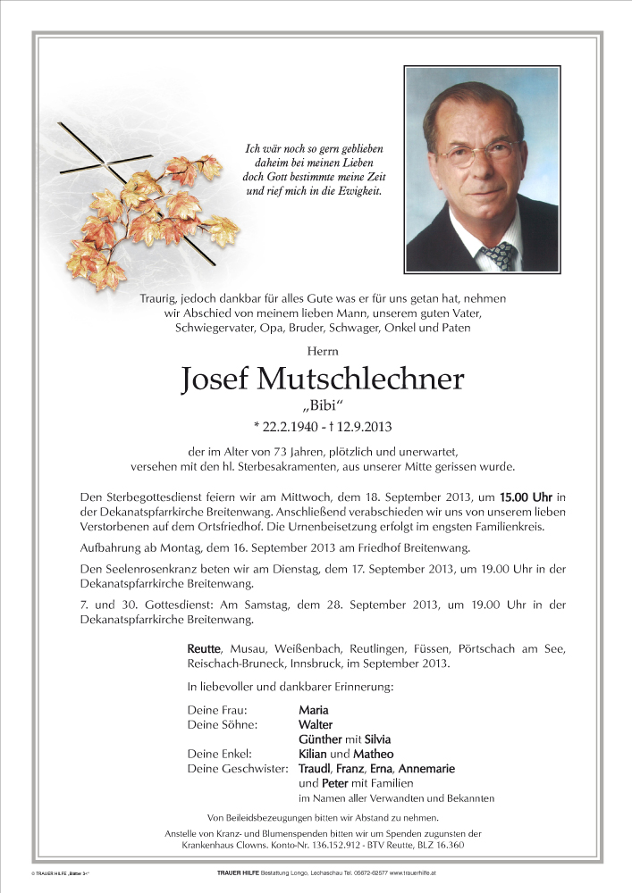 Josef Mutschlechner